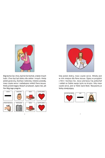 Spowiednik dla uczni�w ze specjalnymi potrzebami edukacyjnymi z symbolami PCS