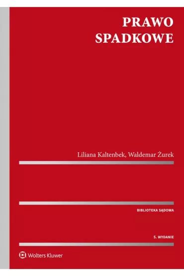 eBook Prawo spadkowe pdf epub - Waldemar �urek, Liliana Kaltenbek
