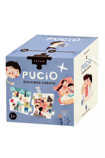 Puzzle Pucio. Rodzinna sobota Nasza Ksi�garnia - Marta Galewska-Kustra