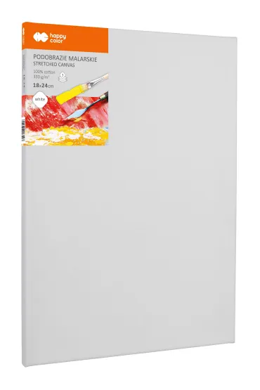 Happy Color Podobrazie malarskie bawe�niane p��tno 18x24 cm, 330gsm