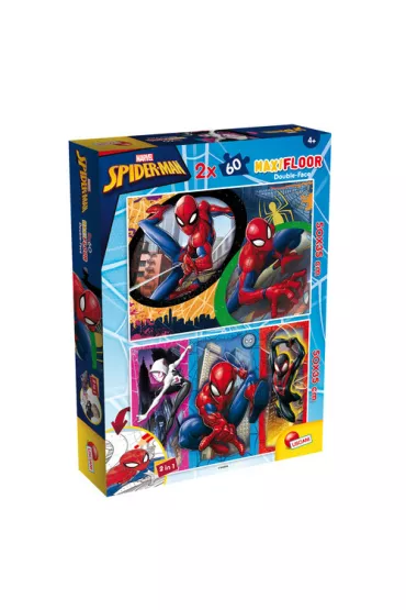 Puzzle 2x60 el. Disney marvel Spiderman Lisciani