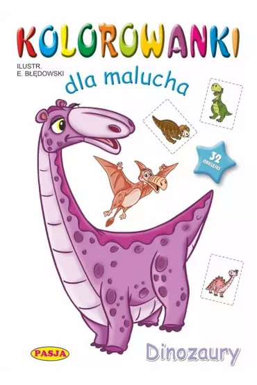 Kolorowanki dla malucha- Dinozaury