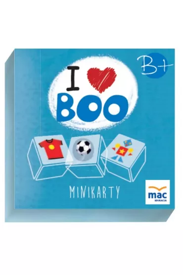 Pakiet I love Boo. J�zyk angielski. Poziom B+: Karty pracy, Wyprawka, Minikarty