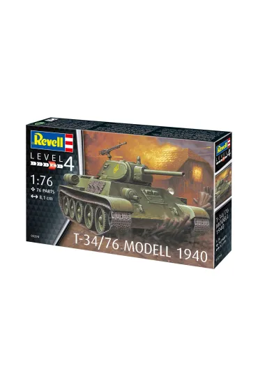 Pojazd 1:76 T-34/76 Model 1940 Cobi