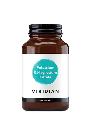 Viridian Potas i Magnez - suplement diety 90 kaps.