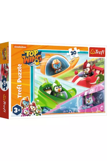 Puzzle 30 el. Wy�cig Ptasiej Akademii Trefl