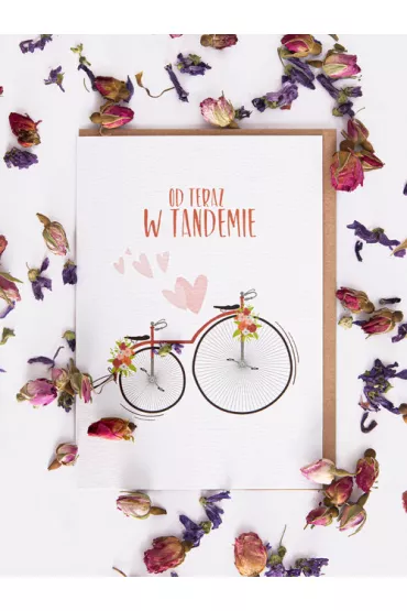 Absztyfikant Kartka Od teraz w tandemie