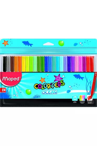 Maped Flamastry Colorpeps Ocean 24 szt.