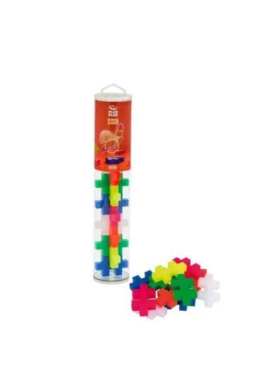 Klocki Plus-Plus Tuba Neonowa 15el