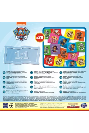 Domino Paw Patrol Trefl
