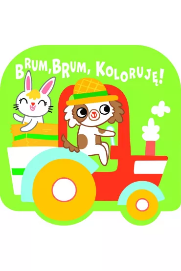 Brum, brum, koloruj�! - Traktor