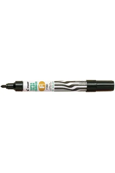 Marker permanentny z okr�g�� ko�c�wk� Pilot SCA-F Czarny Fine (SCA-F-B)