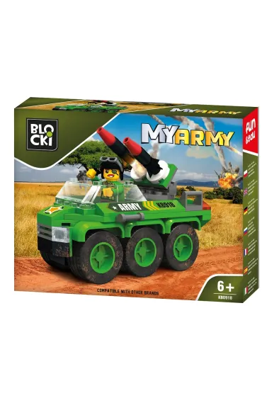 Klocki Blocki MyArmy W�z z rakietami