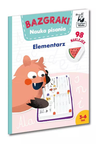 Bazgraki. Nauka pisania. Elementarz. Kapitan Nauka - Antonina  Szulczyk