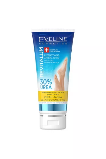 Eveline Cosmetics Revitallum skarpetki z�uszczaj�ce krem maska-na zrogowacenia 100 ml