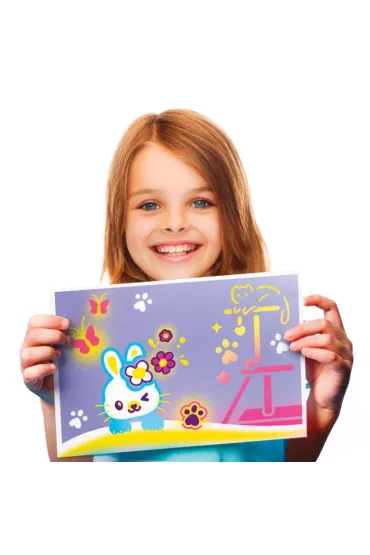 Projekt Art z aerografem - Plakaty Kawaii Epee