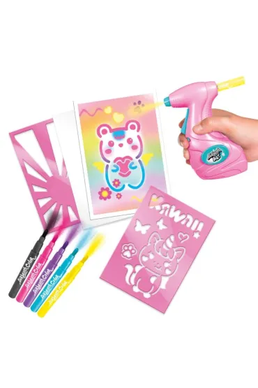 Projekt Art z aerografem - Plakaty Kawaii Epee