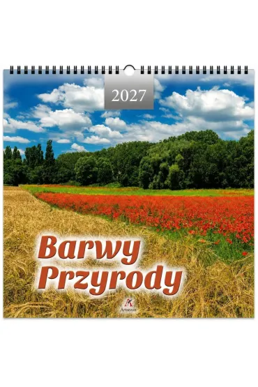 Kalendarz 2027 wieloplanszowy 33x33cm Barwy...