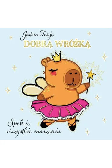 Karnet KW Kapibara balerina
