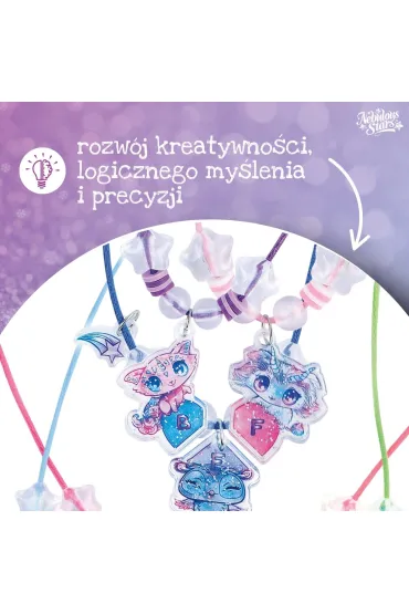 Kreatywny zestaw do tworzenia naszyjnik�w przyja�ni 7+ Nebulous Stars