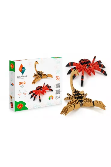 Origami 3D. 2w1 Paj�k, Skorpion Alexander