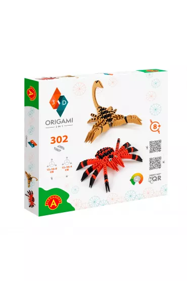 Origami 3D. 2w1 Paj�k, Skorpion Alexander