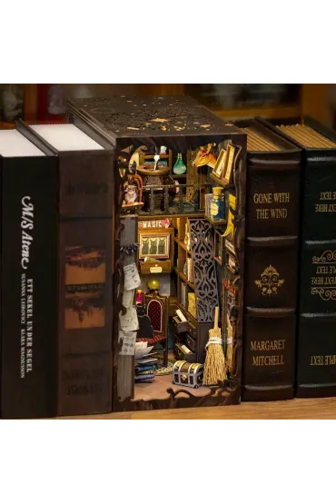 Puzzle Miniaturowy domek Book Nook Magiczna apteka Habarri