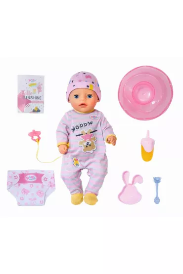 Baby born. Lalka interaktywna Soft Touch dziewczynka 36 cm Zapf