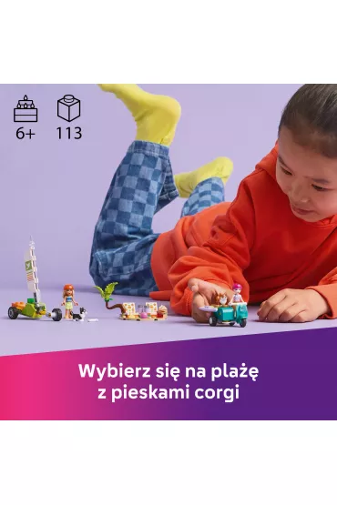LEGO Friends Przygoda z surfujcymi psami i skuterem 42641