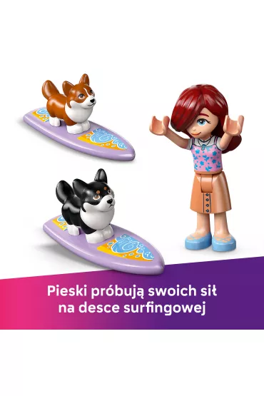 LEGO Friends Przygoda z surfujcymi psami i skuterem 42641