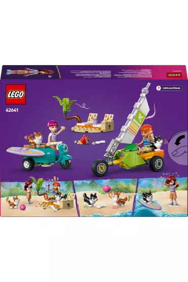 LEGO Friends Przygoda z surfujcymi psami i skuterem 42641