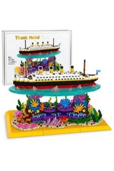 Klocki konstrukcyjne Statek Titanic 3892el
