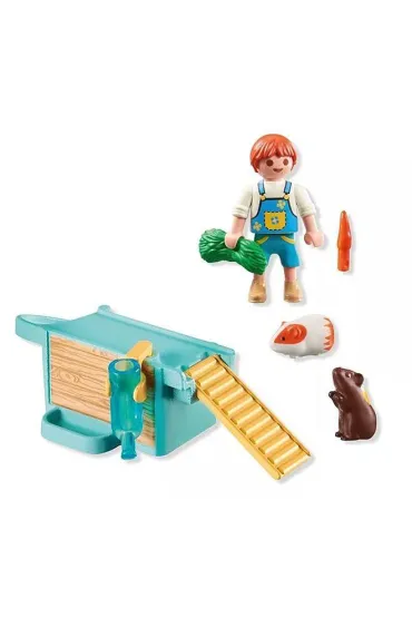 Playmobil My Life Ch�opiec ze �wink� morsk� 71746