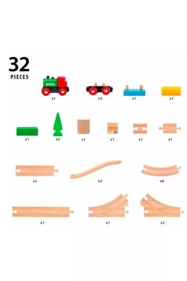 Brio Zestaw poci�g 65-lecie Ravensburger