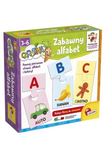 Lisciani Carotina Zabawny alfabet Dante