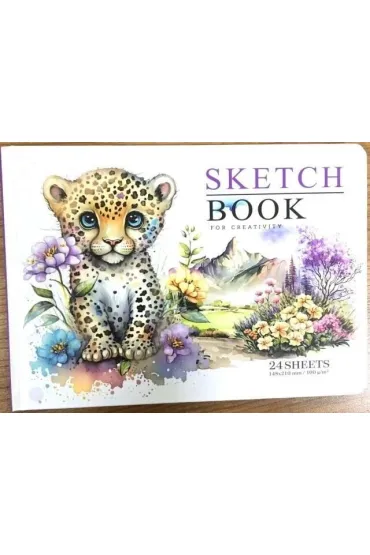 Fresh Szkicownik N9576 A5 24 kartki g�adki Gepard