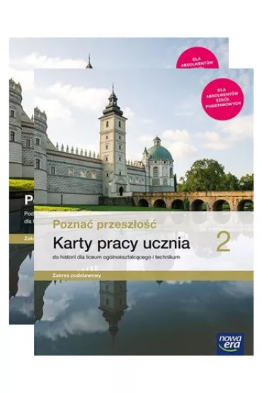 Pakiet Pozna� przesz�o�� 2. Podr�cznik i Karty pracy ucznia do historii dla liceum og�lnokszta�c�cego i technikum. Zakres podstawowy. Szko�a ponadpodstawowa - Adam Kucharski, Aneta Niew�g�owska, Katarzyna Panimasz