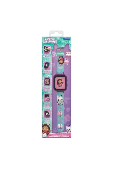 Zegarek smartwatch z kamer� Gabby`s Dollhouse Lexibook DMW070GDH