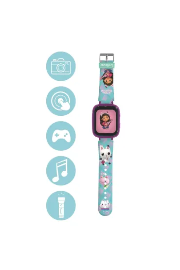 Zegarek smartwatch z kamer� Gabby`s Dollhouse Lexibook DMW070GDH