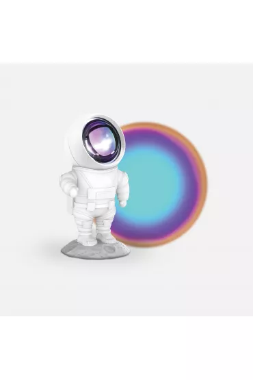 Mob Lampka projekcyjna Astronauta (Pomaraczowy zachd soca)
