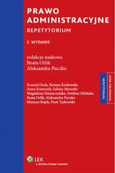 Prawo administracyjne. Repetytorium - Aleksandra Puczko, Beata Orlik