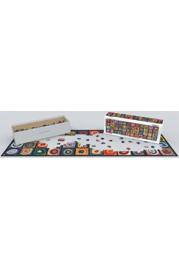 Puzzle panoramiczne 1000 el. Studium kolor�w, Wasily Kandinsky Eurographics