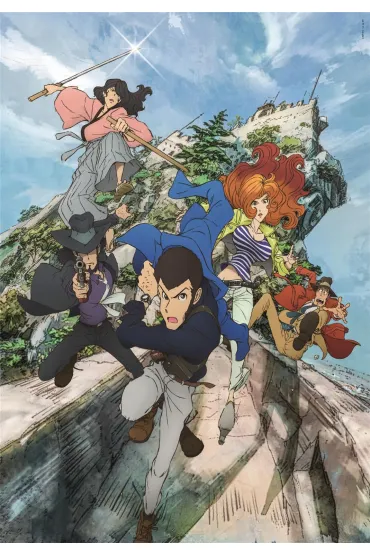 Puzzle 1000 el. Compact Lupin III Clementoni