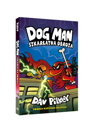 Szkar�atna obro�a. Dogman. Tom 12 - Dav Pilkey