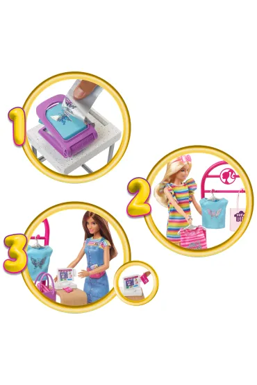 Barbie. Projektantka mody Zestaw z lalk� i akcesoriami Mattel
