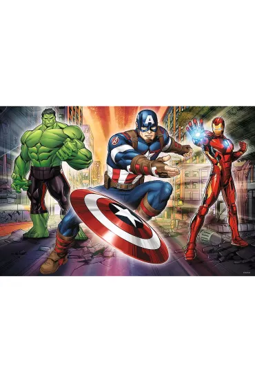 Puzzle maxi 24 el. W �wiecie Avengers�w Trefl