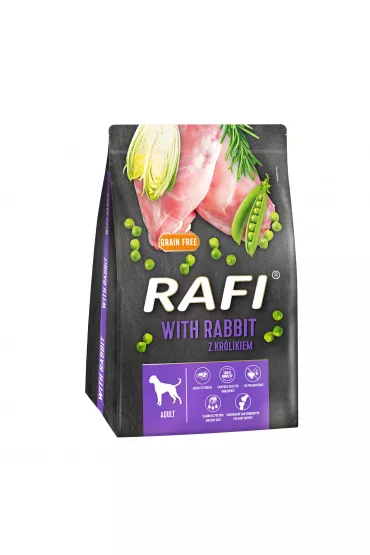 Rafi Sucha karma dla psa z krlikiem 3 kg