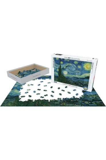 Puzzle 1000 el. Gwie�dzista noc, Vincent van Gogh Eurographics