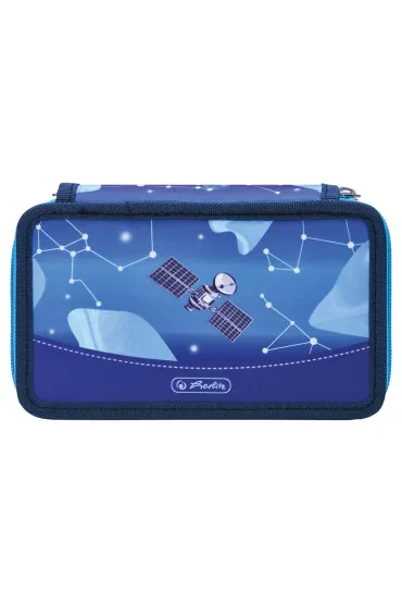 Herlitz Pi�rnik podw�jny z wyposa�eniem Cosmic Explorer