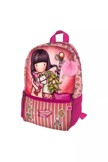 Santoro Ma�y Plecak z uchwytem na walizk� Gorjuss Carousel